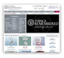 Things Remembered Homepage
