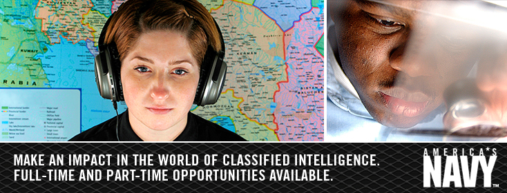 Make an impact in the world of classified intelligence. Full-time and part-time opportunities available.