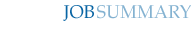 Job Summary
