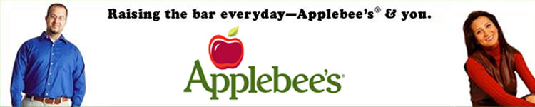 Raising the bar everyday--Applebee's and you.