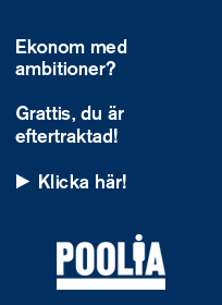 Ekonomijobb på Poolia