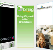 Banners på CareerBuilder.se
