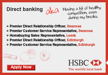 Latest HSBC vacancies