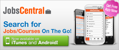 Get the latest jobs, courses & career resources on-the-go!