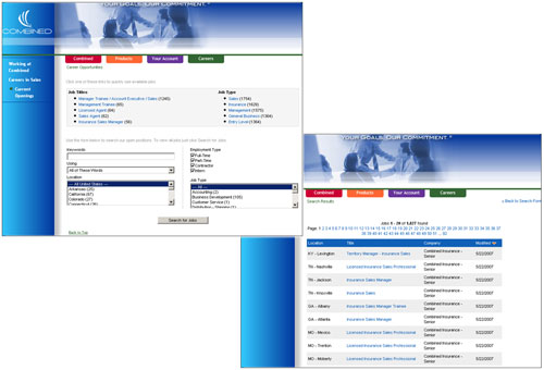Career Site Examples