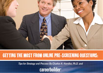 Getting the Most from Online Pre-Screening Questions