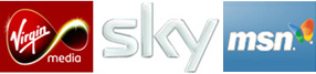 VirginMedia, Sky, MSN, AOL